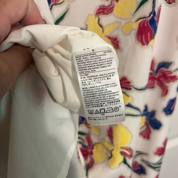 Banana Republic Factory Floral High Low Dress - Picture 3 of 3
